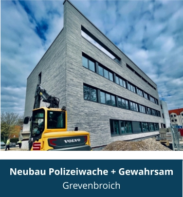Neubau Polizeiwache + Gewahrsam Grevenbroich
